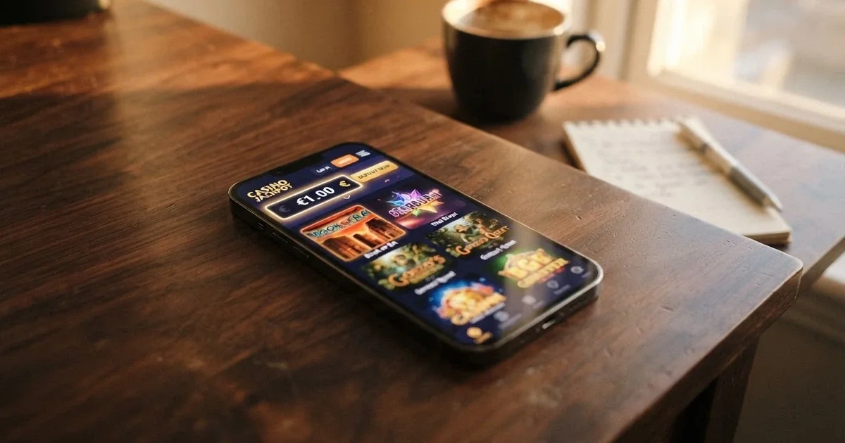Casinos online con depósito mínimo de 1 euro en España