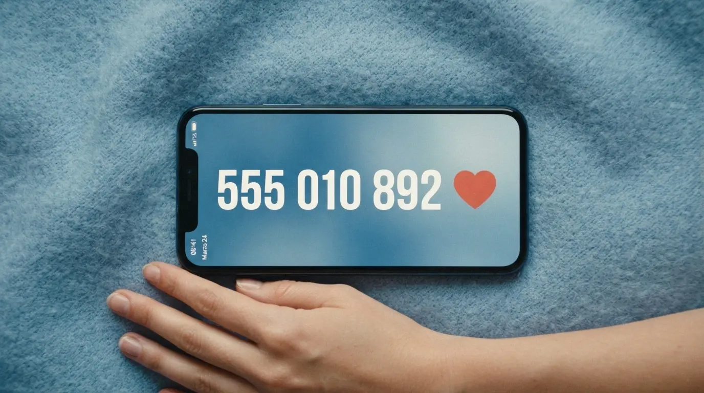 Un teléfono móvil con el número 900 200 225 en pantalla y el logotipo de la FEJAR, sobre un fondo sereno de color azul