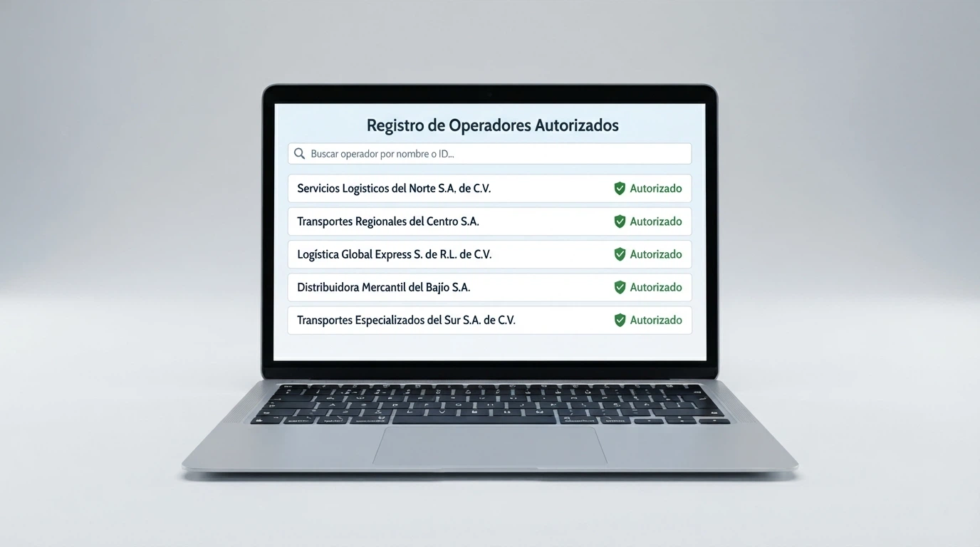 Captura del sitio web de la DGOJ mostrando el listado de operadores autorizados con dominio .es